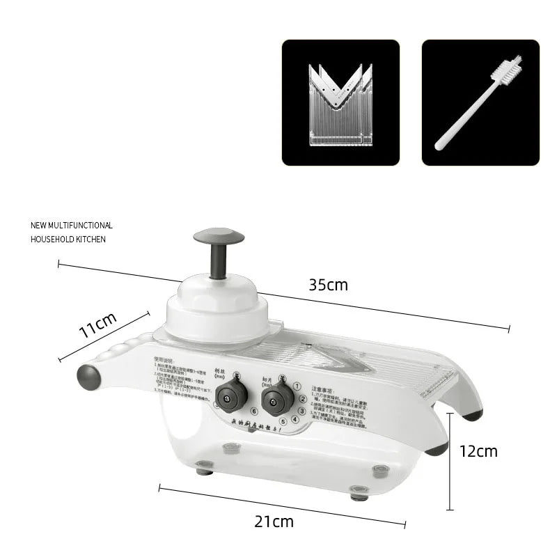 Handmatige groentesnijder - Multifunctionele keukenmachine en rasp