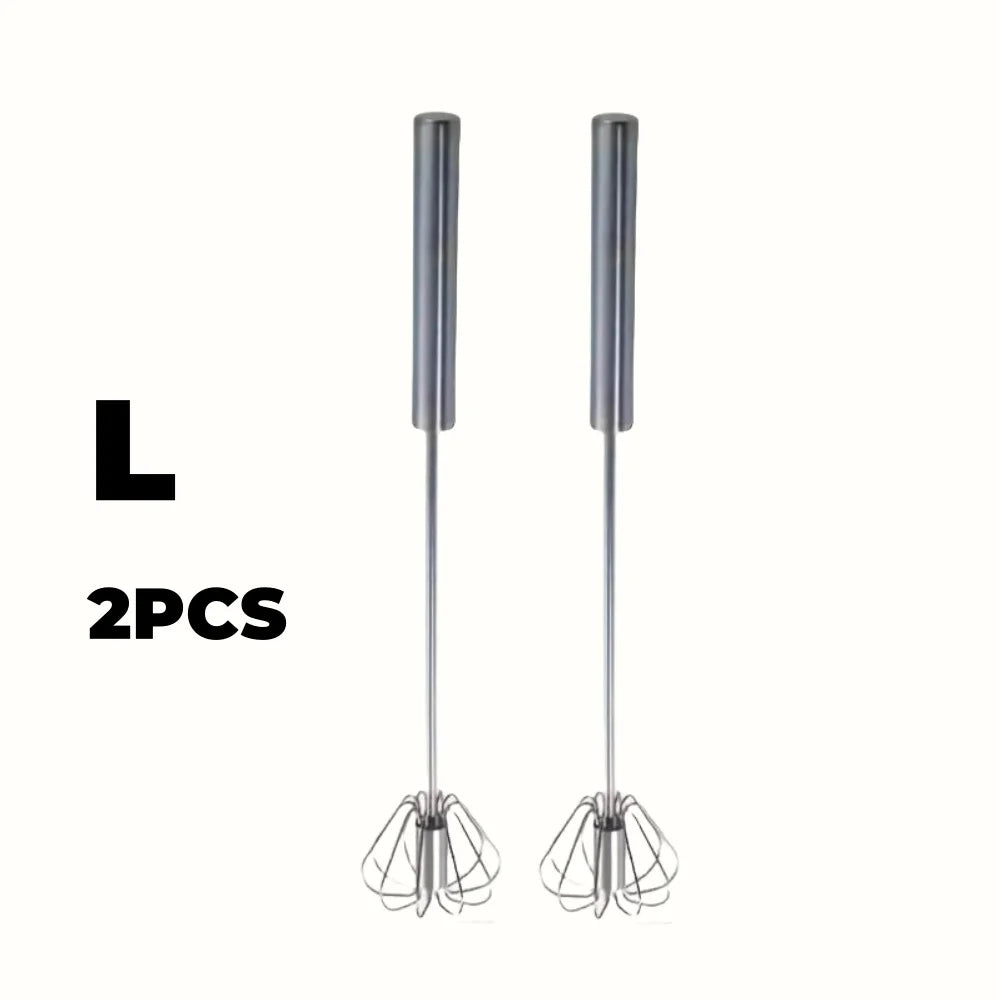 Eiklopper van roestvrij staal - Semi-automatische handmixer voor eieren, room en bakken