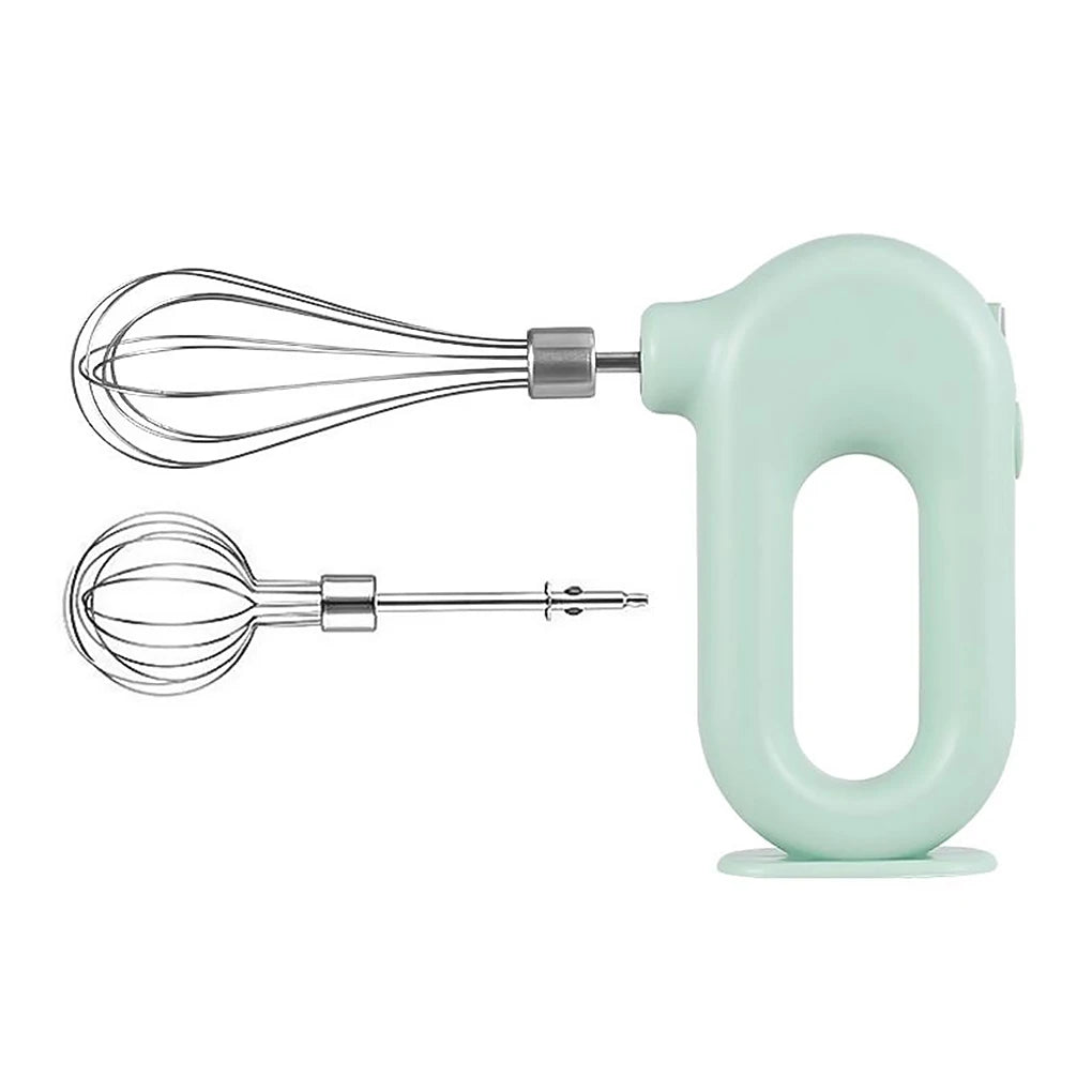 Egg Beater Electric Mixer Kitchen Gadget Quick Charging Battery-operating Convenience USB Charge Adjustable 4 Gears Pink