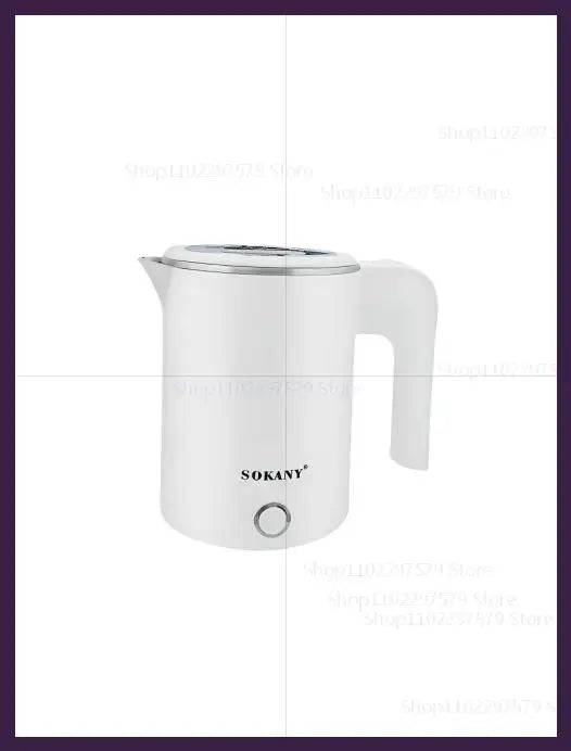 500ML Portable Travel Electric Kettle - Compact Water Boiler for Tea & Coffee