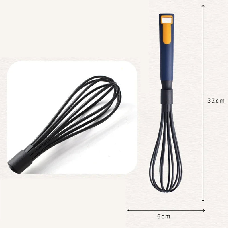 Heat Resistant Silicone Kitchen Utensils Set - Non-Stick Safe Cooking Tools