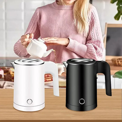 500ML Portable Travel Electric Kettle - Compact Water Boiler for Tea & Coffee