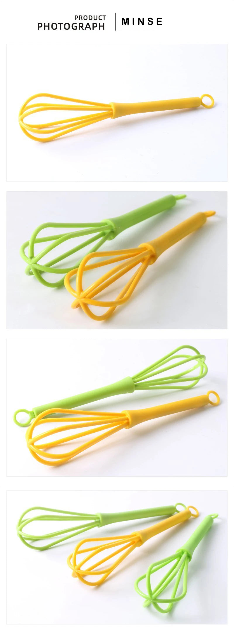 Handmixer met eiergarde - Plastic keukenbakgereedschap