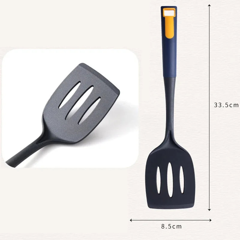 Heat Resistant Silicone Kitchen Utensils Set - Non-Stick Safe Cooking Tools