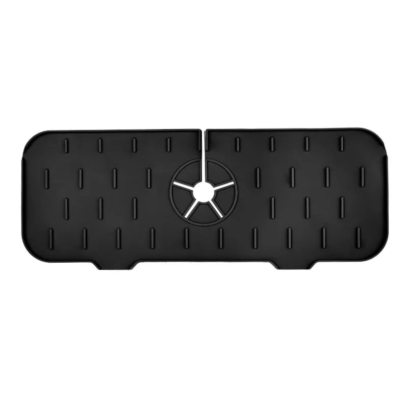 Silicone Faucet Mat - Absorbent Sink Splash Guard & Drain Pad