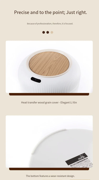 Smart Sensor Trash Can - 10L Automatic Touchless Kitchen Bin with Lid