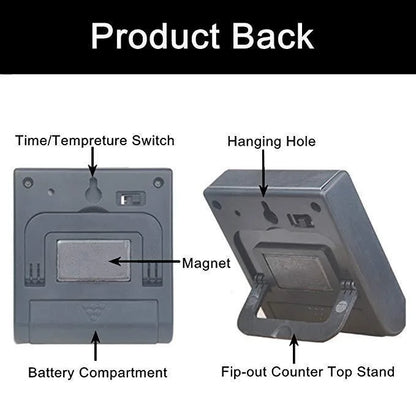 Kitchen Digital Smart Food Thermometer, Electronic Timer Oven Probe beef Meat Thermometers for BBQ & cooking & Milk