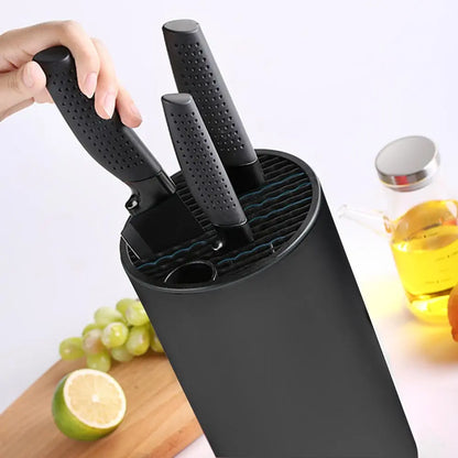 Removable Kitchen Knife Holder 22cm - Drainable Chef Knife Stand
