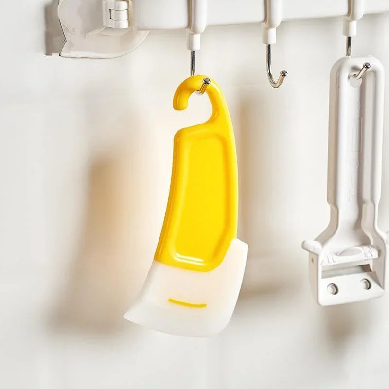 Siliconen reinigingsspatel - flexibele keukenschraper voor potten en pannen