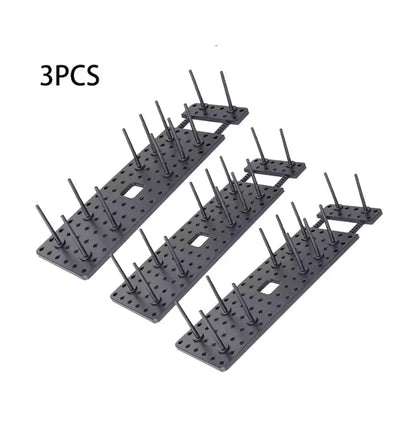 Adjustable Sink Drain Shelf - Kitchen Dish Drying Rack Organizer