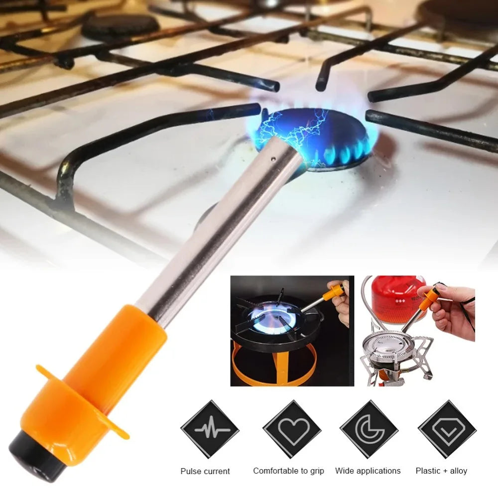 Camping Stove Accessories Portable Pulse Igniter Kitchen Outdoor Stove Electric Igniter Piezoelectric Igniter BBQ Piezo Igniter