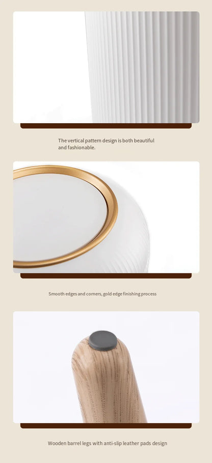 Smart Sensor Trash Can - 10L Automatic Touchless Kitchen Bin with Lid