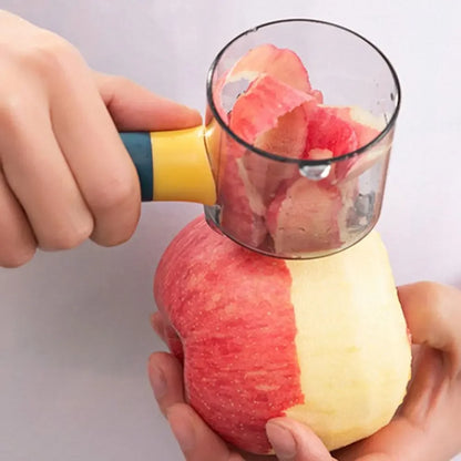 Multifunctional Vegetable Peeler with Storage Container - 3-in-1 Grater & Cutter