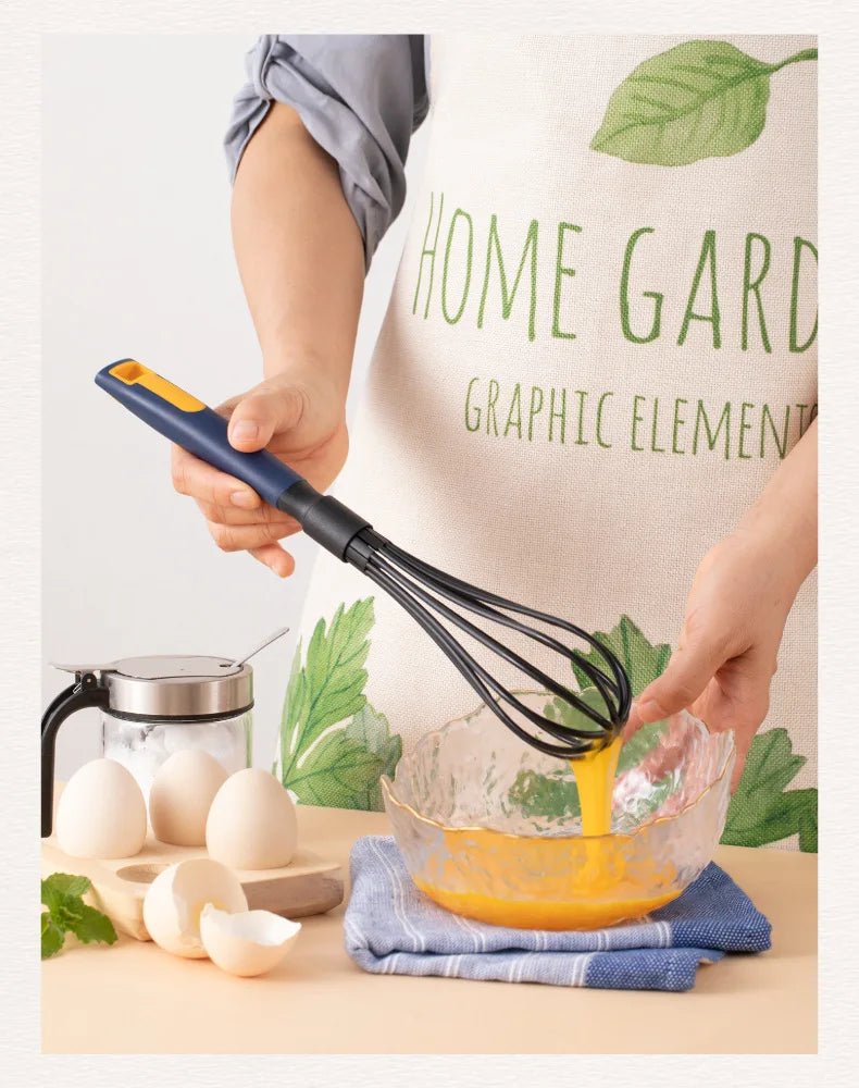 Heat Resistant Silicone Kitchen Utensils Set - Non-Stick Safe Cooking Tools