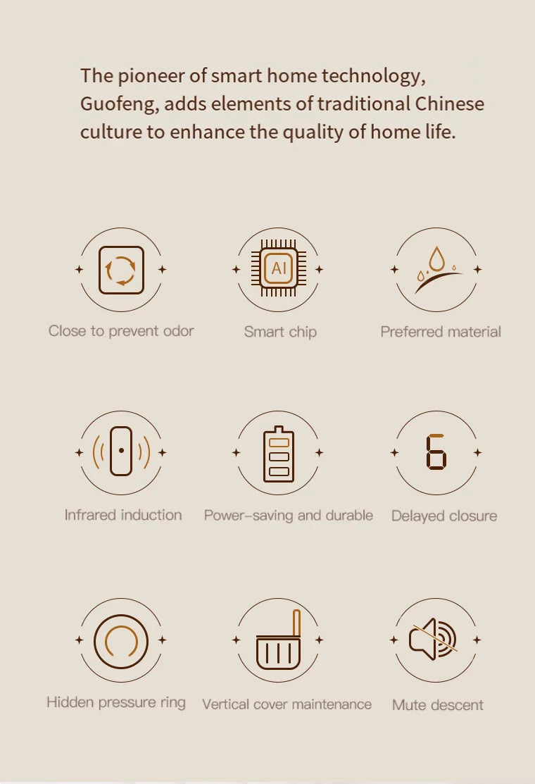 Smart Sensor Trash Can - 10L Automatic Touchless Kitchen Bin with Lid