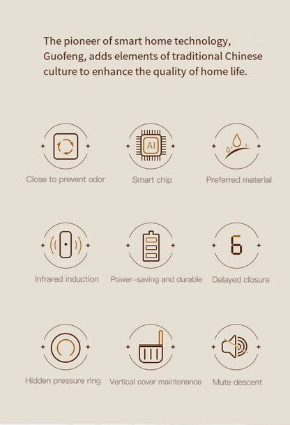 Smart Sensor Trash Can - 10L Automatic Touchless Kitchen Bin with Lid