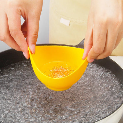 Siliconen eierstoomboot - Magnetron eierkoker en pocheerder voor perfecte eieren