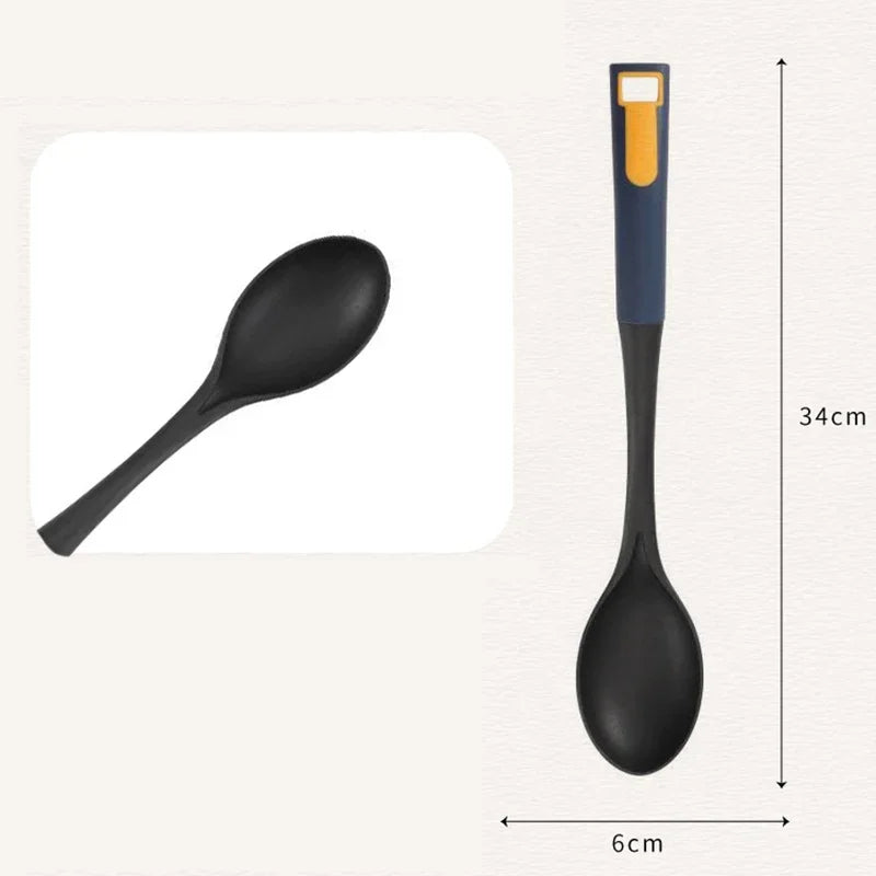 Heat Resistant Silicone Kitchen Utensils Set - Non-Stick Safe Cooking Tools