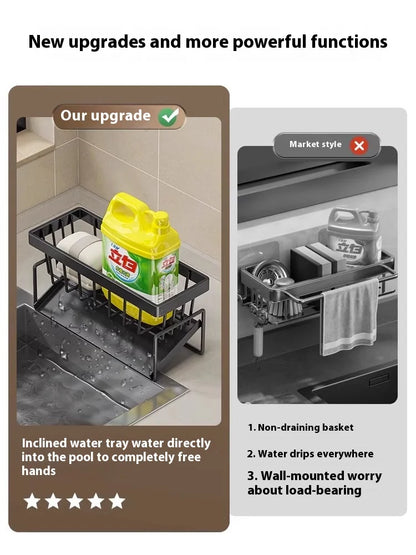 Gootsteenrekorganizer - Accessoires en oplossingen voor keukenopbergplanken