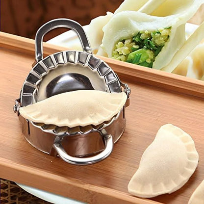 Stainless Steel Dumpling Maker - Ravioli Press & Pastry Mold Kitchen Tool
