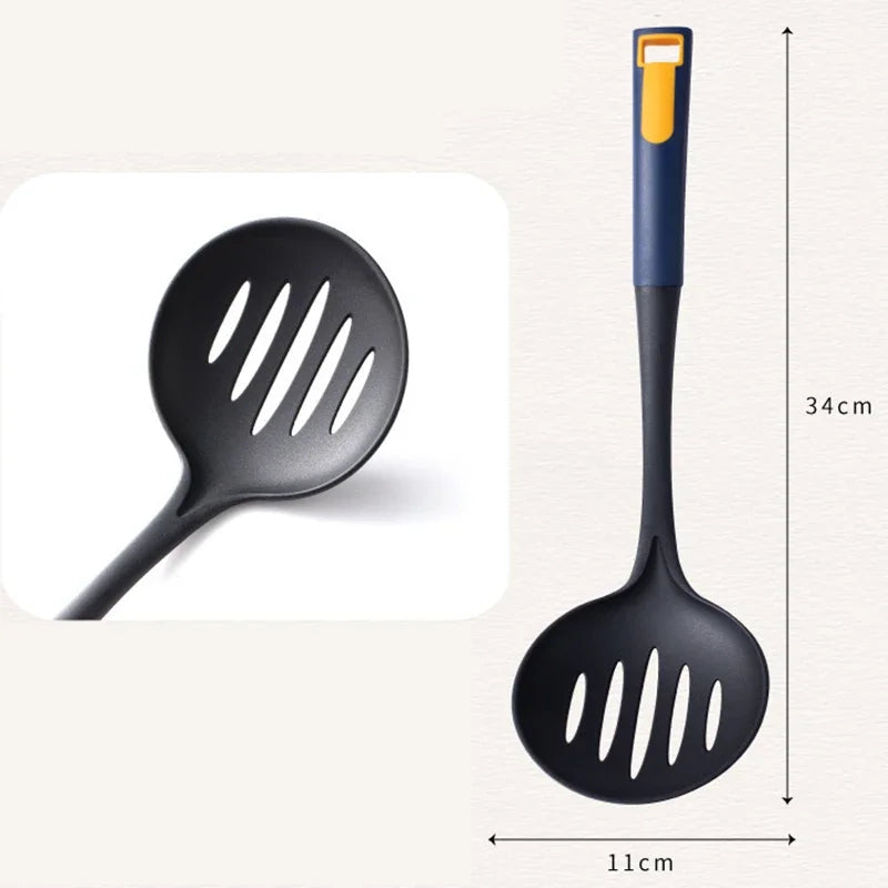 Heat Resistant Silicone Kitchen Utensils Set - Non-Stick Safe Cooking Tools