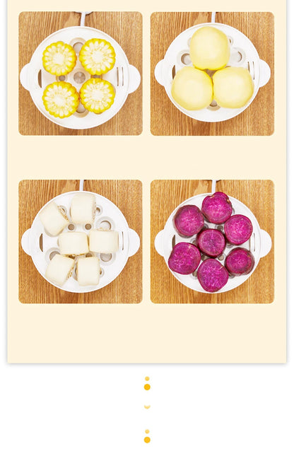 Slimme elektrische eierkoker - Multifunctionele eierkoker, stomer en pocheerder