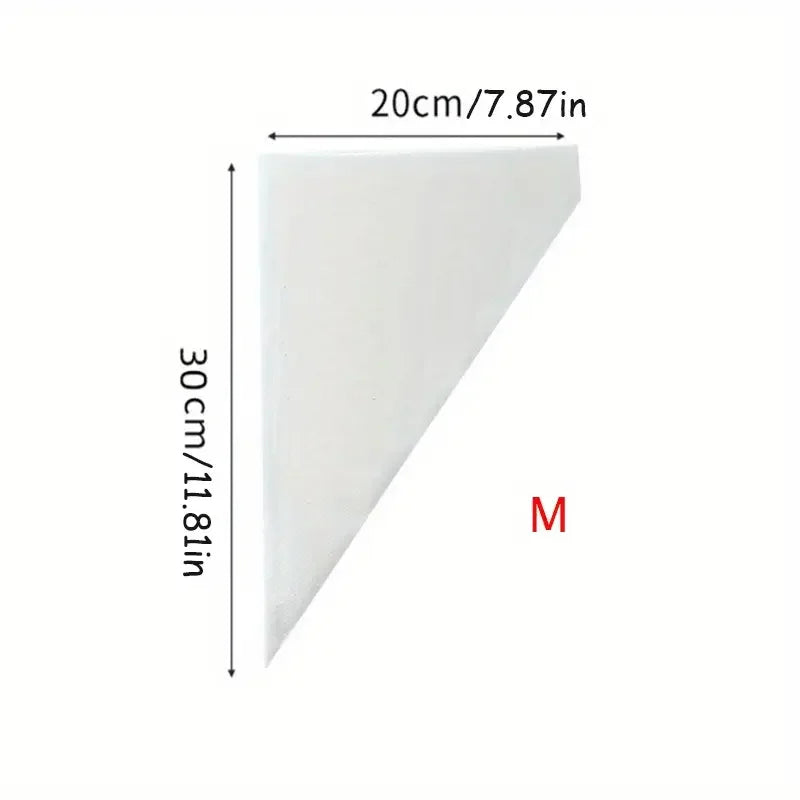 100PCS Disposable Pastry Bags - Extra Strong & Leak-Proof Piping Bags