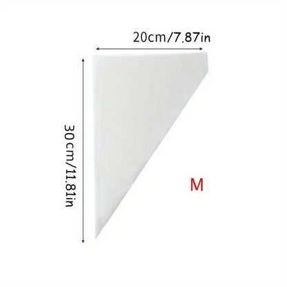 100PCS Disposable Pastry Bags - Extra Strong & Leak-Proof Piping Bags