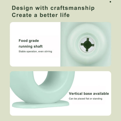 Egg Beater Electric Mixer Kitchen Gadget Quick Charging Battery-operating Convenience USB Charge Adjustable 4 Gears Pink