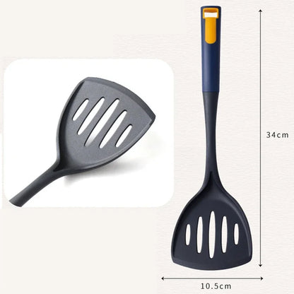 Heat Resistant Silicone Kitchen Utensils Set - Non-Stick Safe Cooking Tools