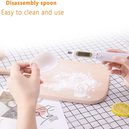 Digitale maatlepel voor voedsel Elektronische keukenmaatlepel voor koken en bakken Slimme, verstelbare maatbeker