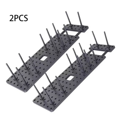 Adjustable Sink Drain Shelf - Kitchen Dish Drying Rack Organizer