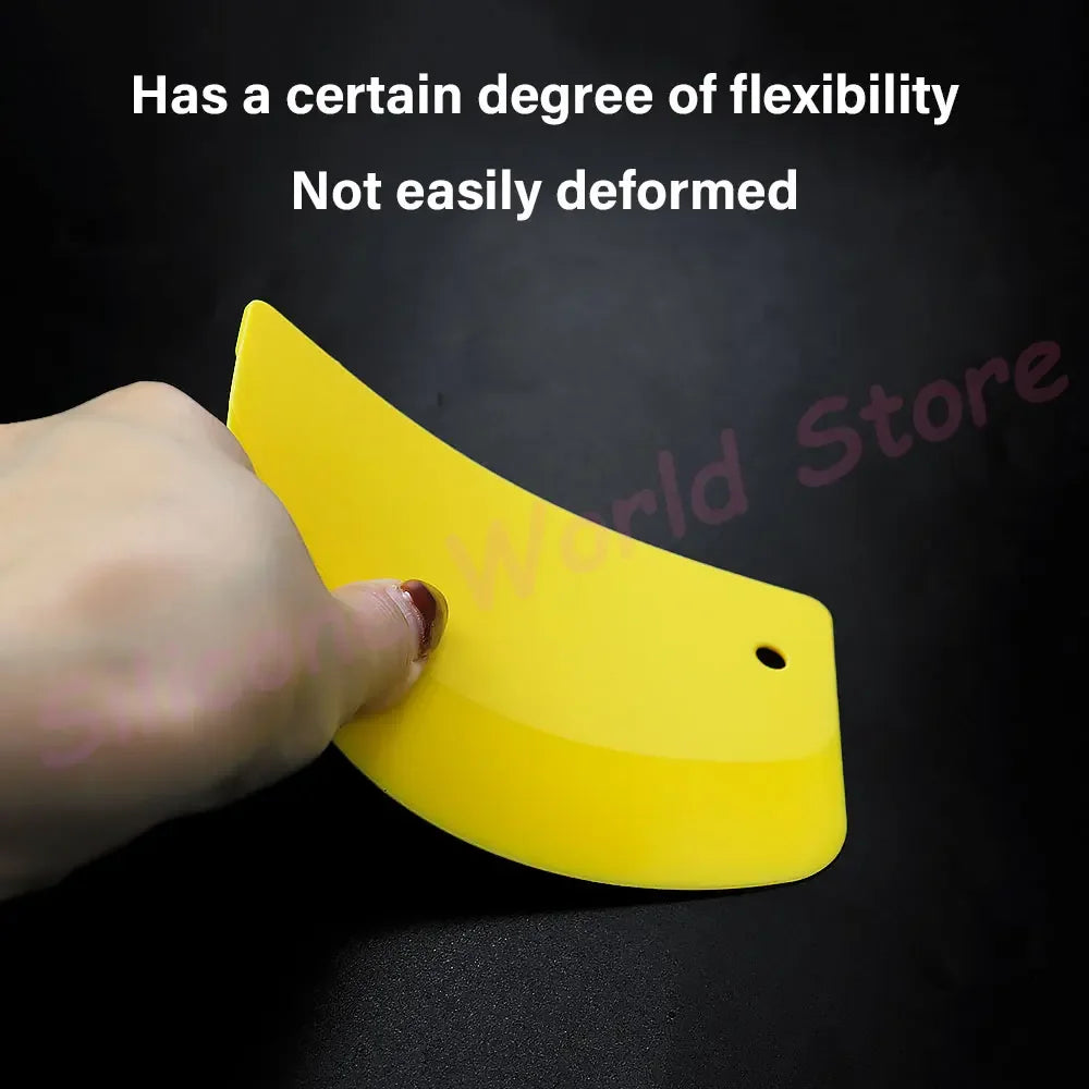 Plastic Dough Scraper & Cake Cream Spatula - Multi-Purpose Baking Tool