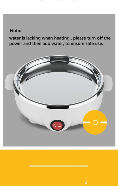 Slimme elektrische eierkoker - Multifunctionele eierkoker, stomer en pocheerder