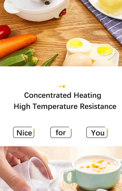 Slimme elektrische eierkoker - Multifunctionele eierkoker, stomer en pocheerder