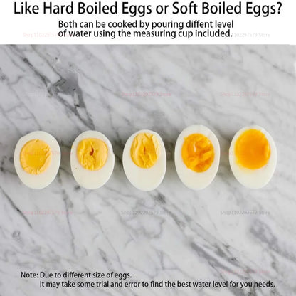 Slimme elektrische eierkoker - Multifunctionele eierkoker, stomer en pocheerder