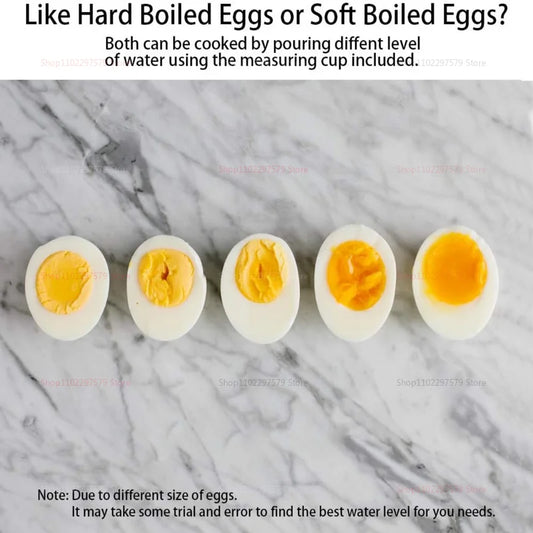 Smart Electric Egg Cooker - Multifunctional Egg Boiler Steamer & Poacher