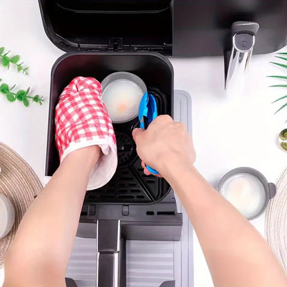 Silicone Egg Poacher Cups for Air Fryer - Reusable Egg Cooker Molds (1pc/4pcs)