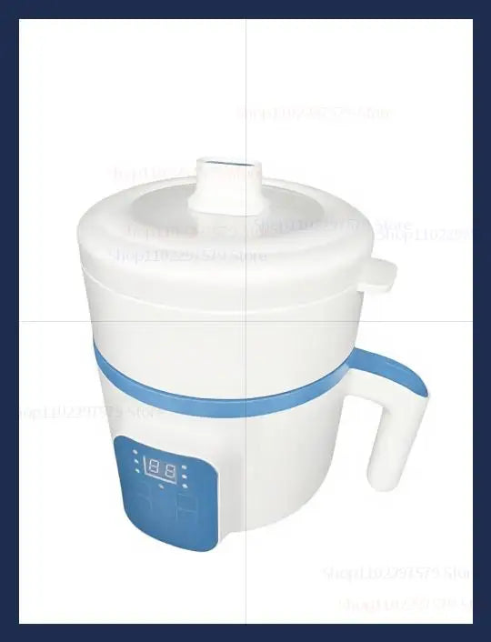 Electric Hot Pot Cooker for 1-2 People Multifunction Non-Stick Pan Stew Soup Rice Maker Electric Meal Appliance for Small